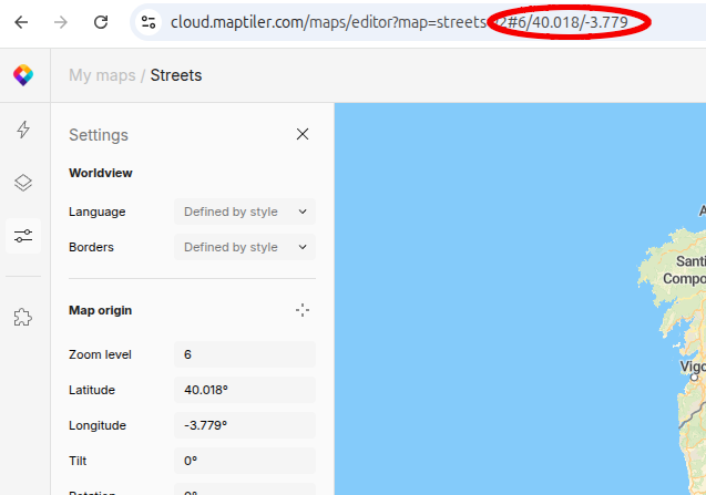 Copying the hash from the URL