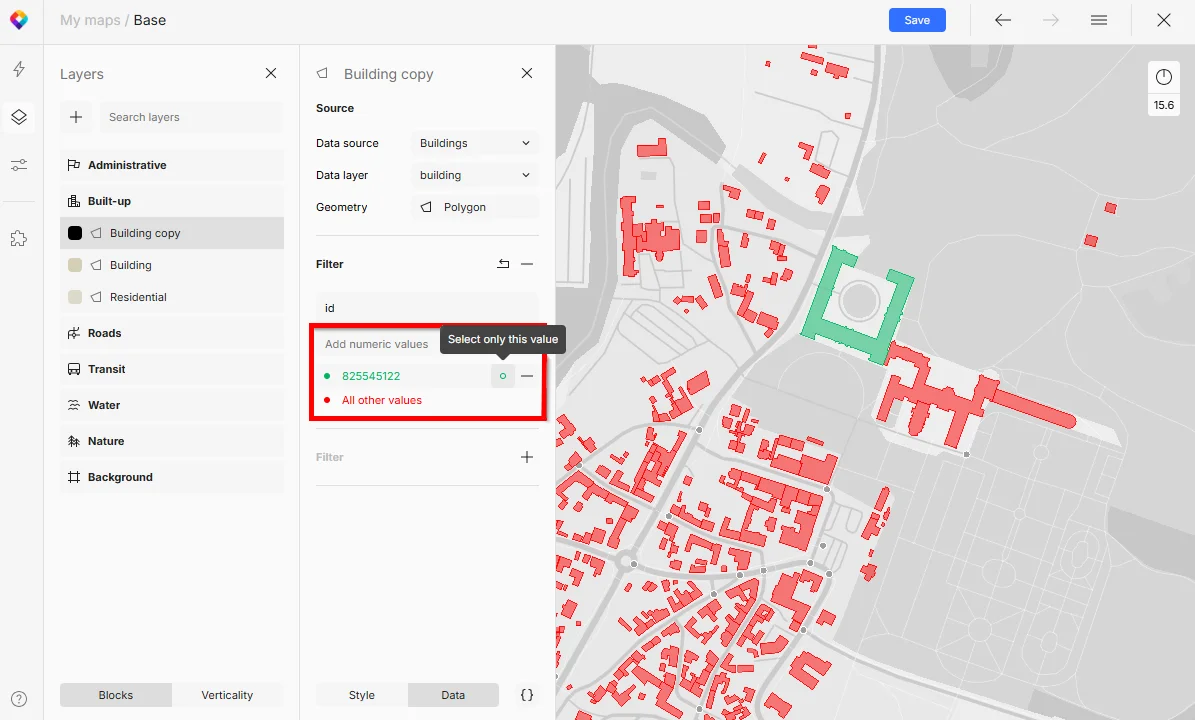 Add building IDs