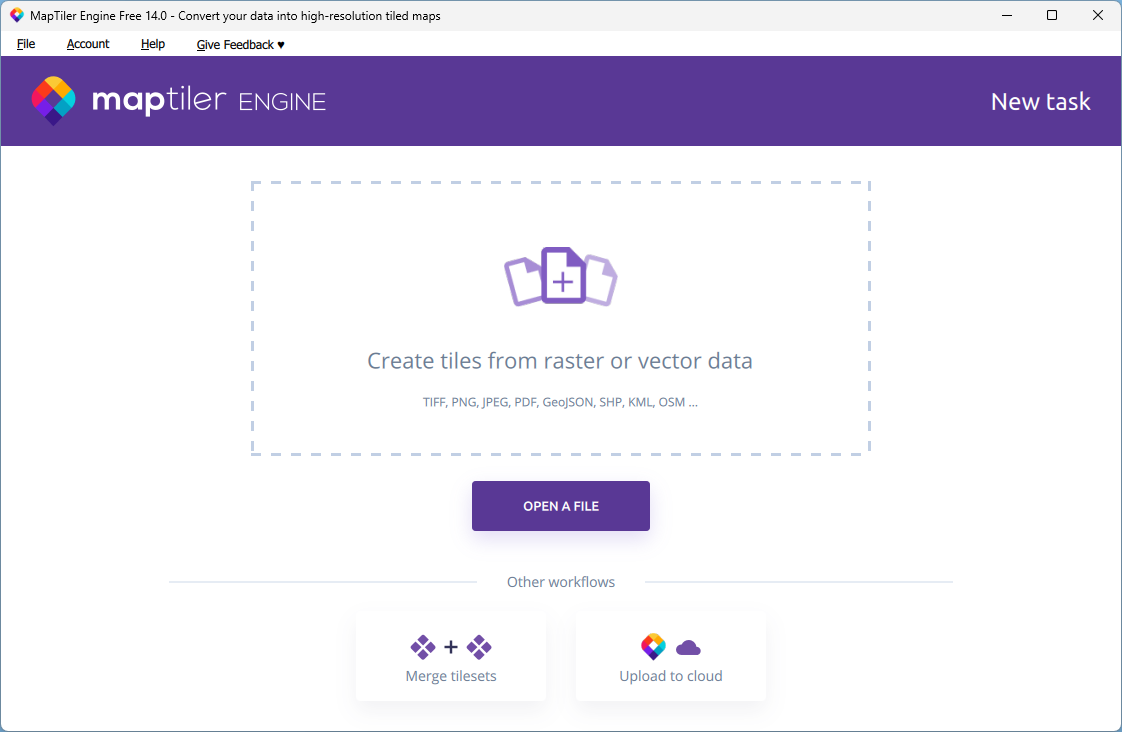 Select workflow