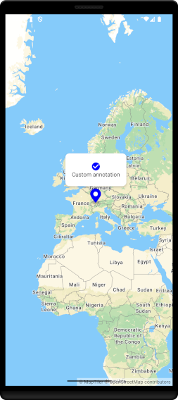MapTiler Kotlin SDK custom annotation