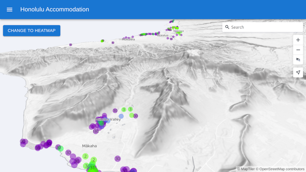 MapTiler 3D customize map