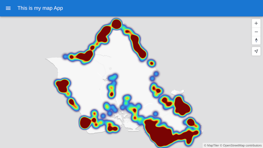 React JS heatmap