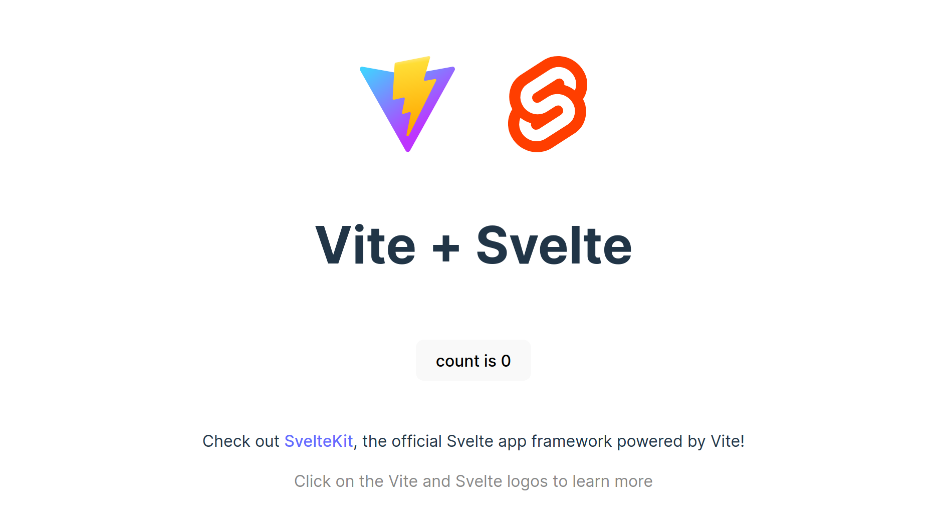 Vite + Svelte app